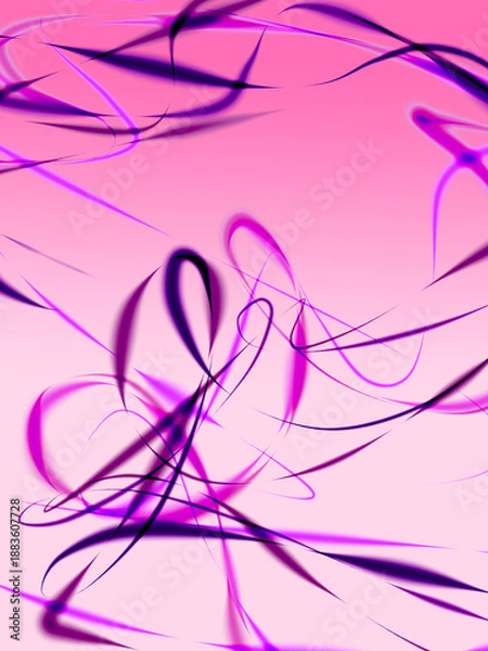 Fototapeta Creative dynamic digital wavy motion design background