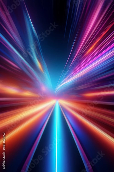 Obraz speed motion blur background