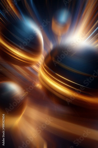 Obraz abstract background with motion blur
