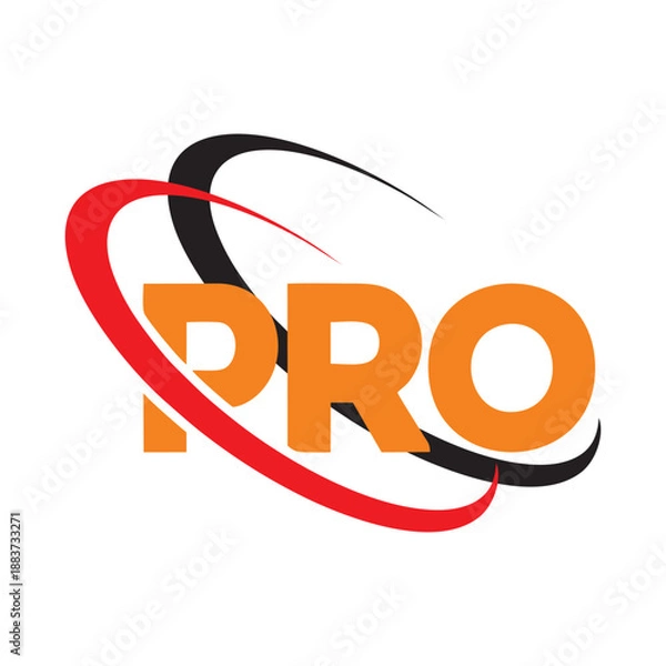 Fototapeta Creative Pro Branding Emblem Design