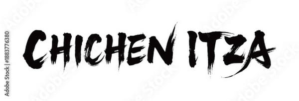 Fototapeta CHICHEN ITZA Handwriting
