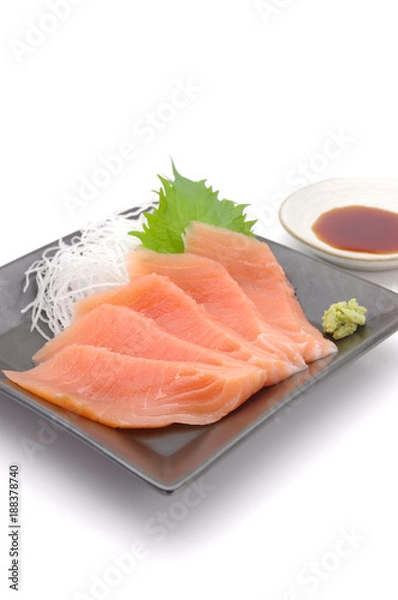 Fototapeta サーモンの刺身