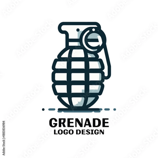 Obraz Grenade Vector Logo Design 