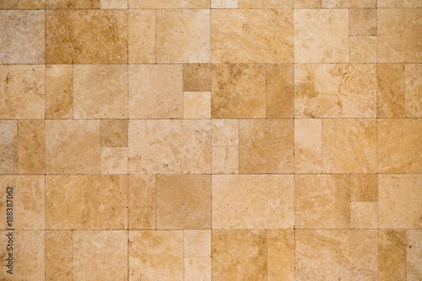 Obraz gray tile wall, close up background