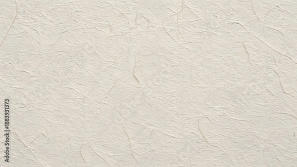 Fototapeta Minimal white plaster wall texture background with subtle rough surface