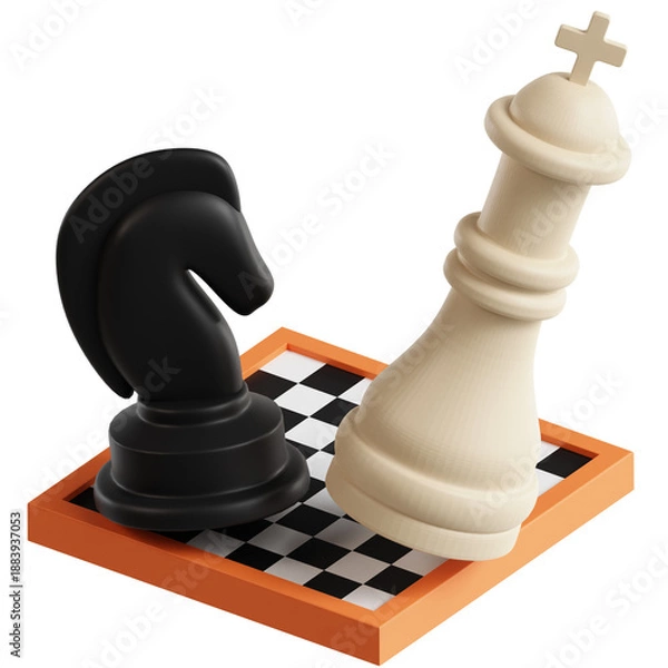 Obraz The Visionary Chess Piece