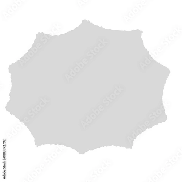 Fototapeta  手描き風の爆発吹き出し（線なし）