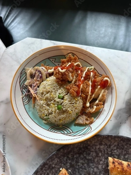 Obraz chicken with rice