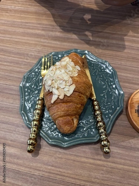 Obraz Almond croissant