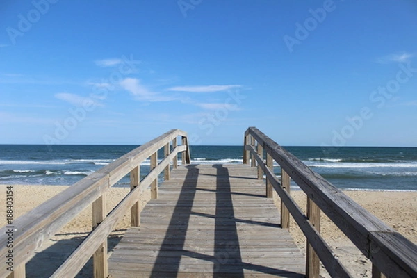 Obraz Outer Banks Boardwalk