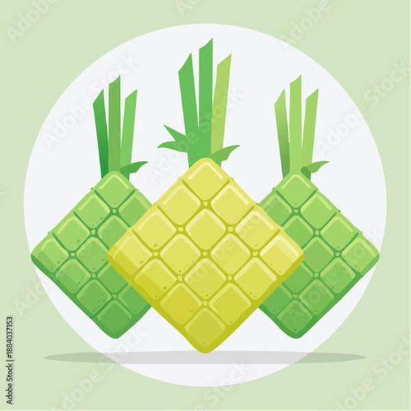 Obraz woven rice cake