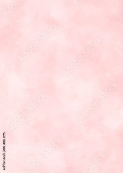 Obraz ピンクの水彩風テクスチャ背景