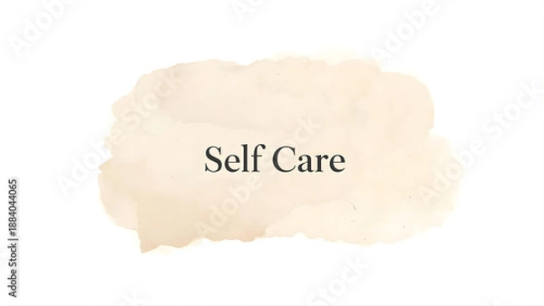 Obraz Self Care Concept Art