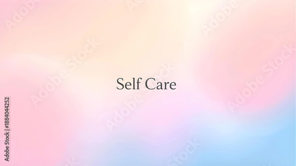 Obraz Self Care Concept Image