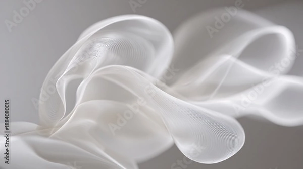 Obraz Timeless abstract feeling visualization, minimal surreal art, copy space