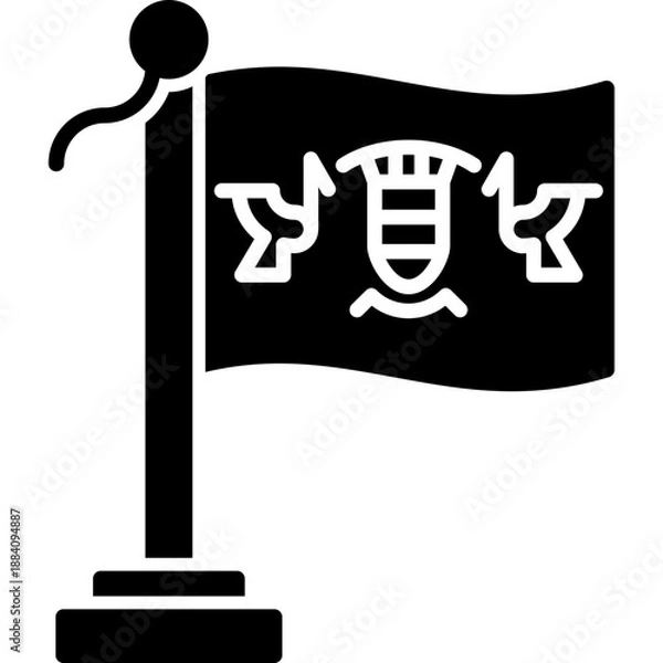 Fototapeta St Barts Icon