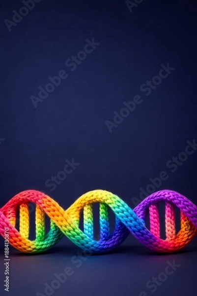 Obraz The Knitted DNA