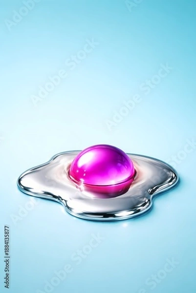 Obraz The Chrome Fried Egg