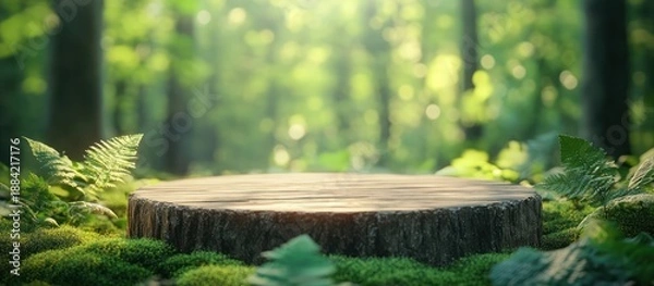 Obraz Forest Stump Display (1)