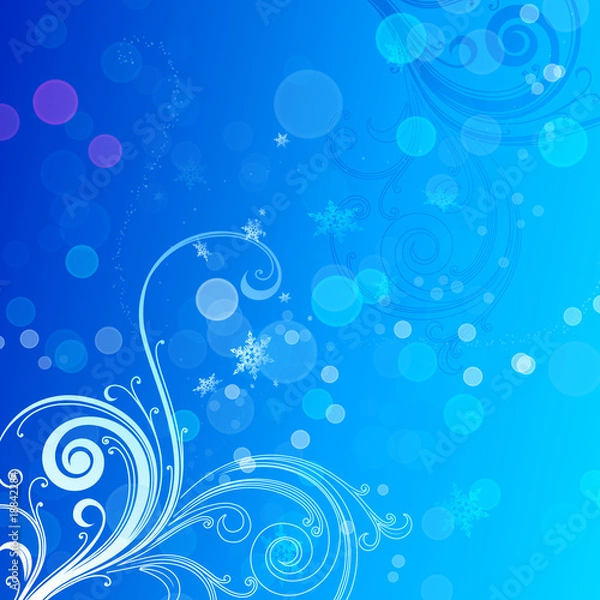 Fototapeta Winter background