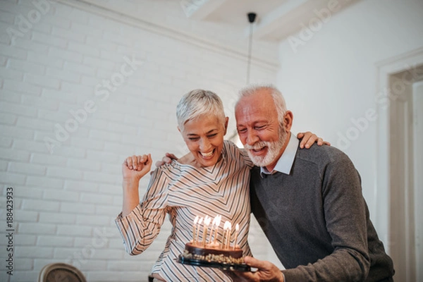 Obraz Celebrating special day together