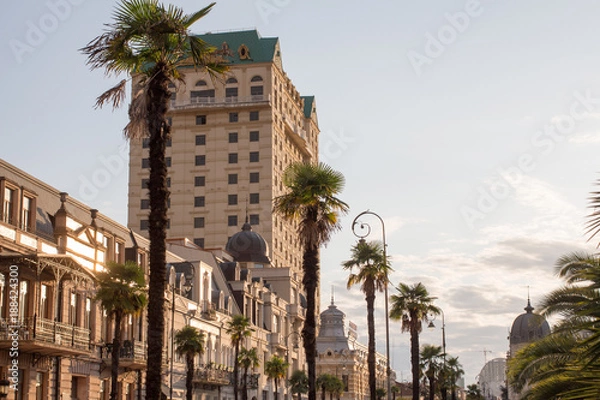 Obraz Evening Batumi Old City
