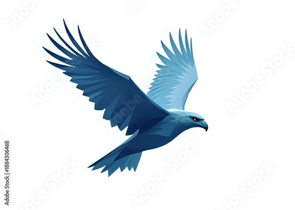 Obraz Blue Eagle in Flight