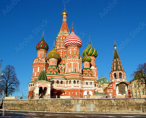 Obraz ul. katedra bazylii