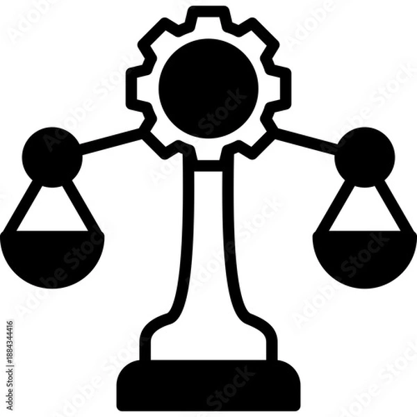 Fototapeta Workplace Ethics mixed icon