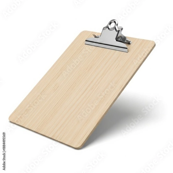 Obraz Simple wooden clipboard