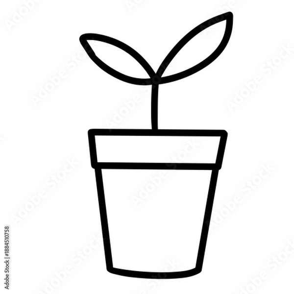 Fototapeta flower vector illustration