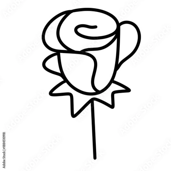 Fototapeta flower vector illustration