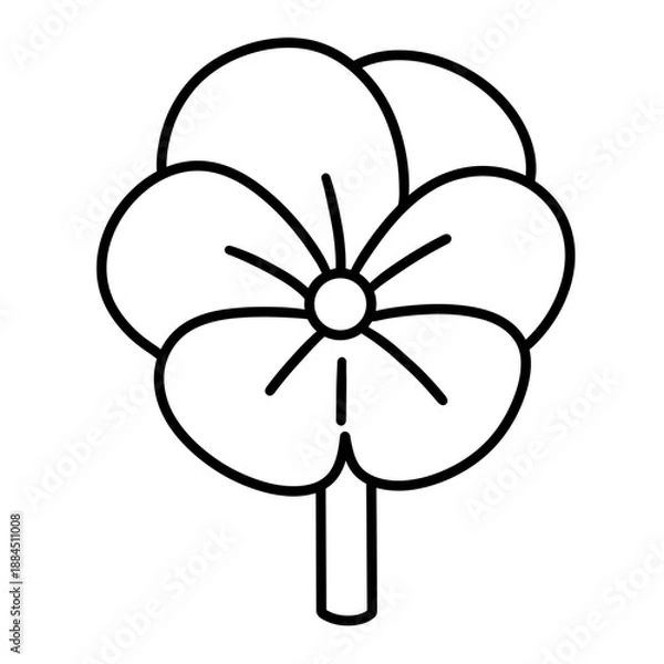 Fototapeta flower vector illustration