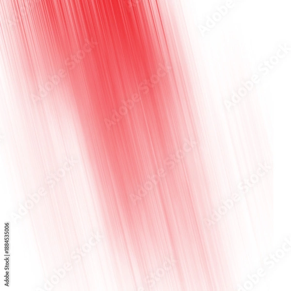 Obraz Abstract red streaks, isolated on white background