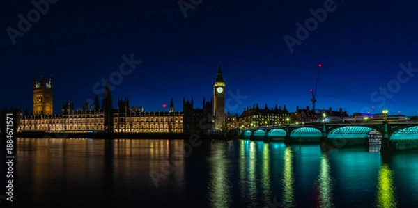 Obraz Westminster Landmarks at Night