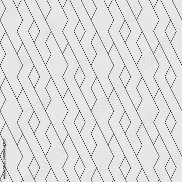 Obraz Abstract geometric seamless pattern.