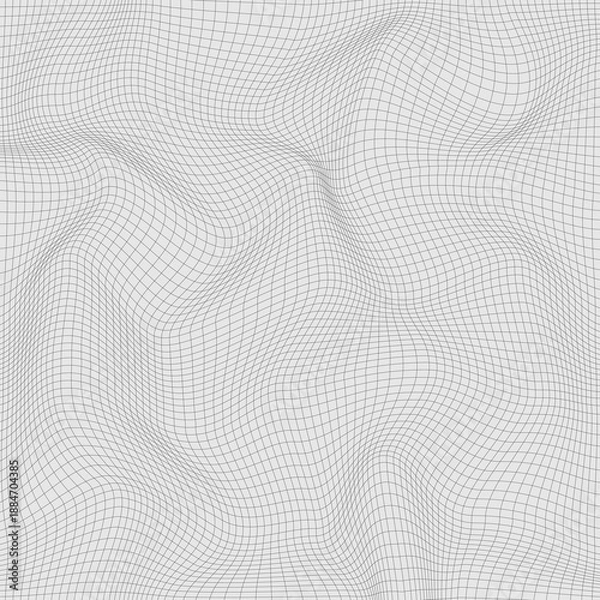 Obraz Wavy abstract pattern texture.