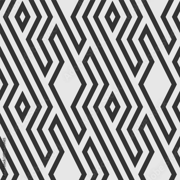 Obraz Abstract geometric seamless pattern.