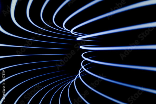 Obraz Sound waves in the dark