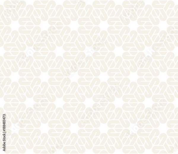 Fototapeta Vector seamless subtle pattern. Modern stylish abstract texture. Repeating geometric tiling from striped elements..