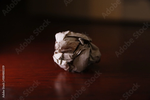 Obraz Making ball using recycle paper