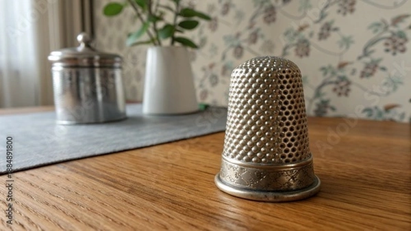 Obraz thimble and thread