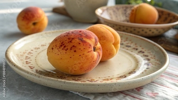 Obraz apricots and peaches