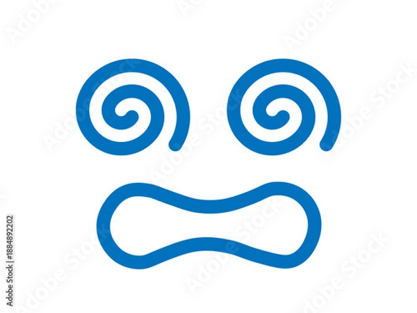 Obraz 目が回る（めまい・くらくら）