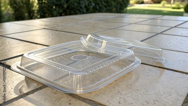 Obraz outdoor dining table