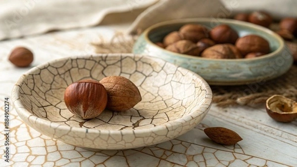 Obraz nuts and nutcracker