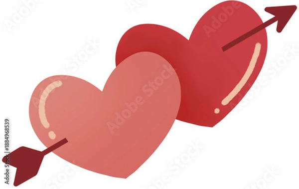 Obraz 마음속의 화살