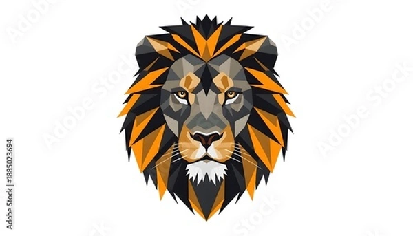 Obraz Modern Lion Logo Design