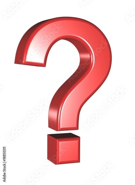 Fototapeta Question