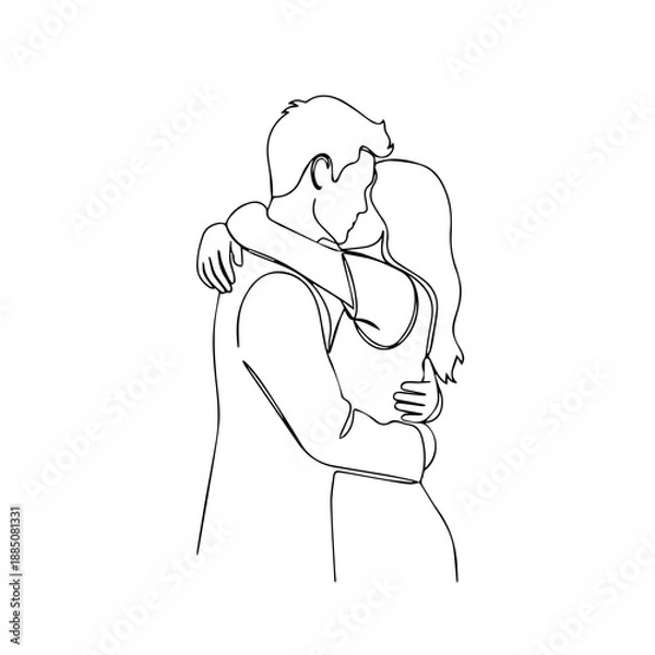 Obraz Person playing guitar Vector